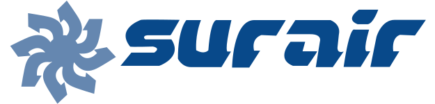 Logo de la empresa Surair climatización