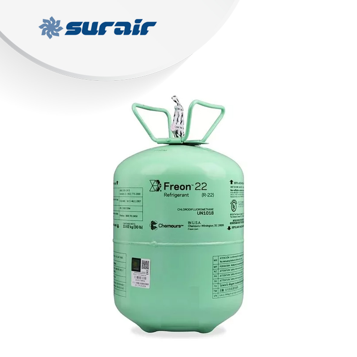 Garrafa Dupont R22 x13.6kg