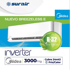 Aire Midea Breezeless 3000