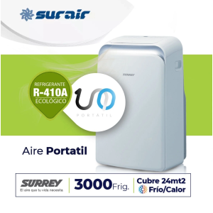 aire portátil surrey 3000